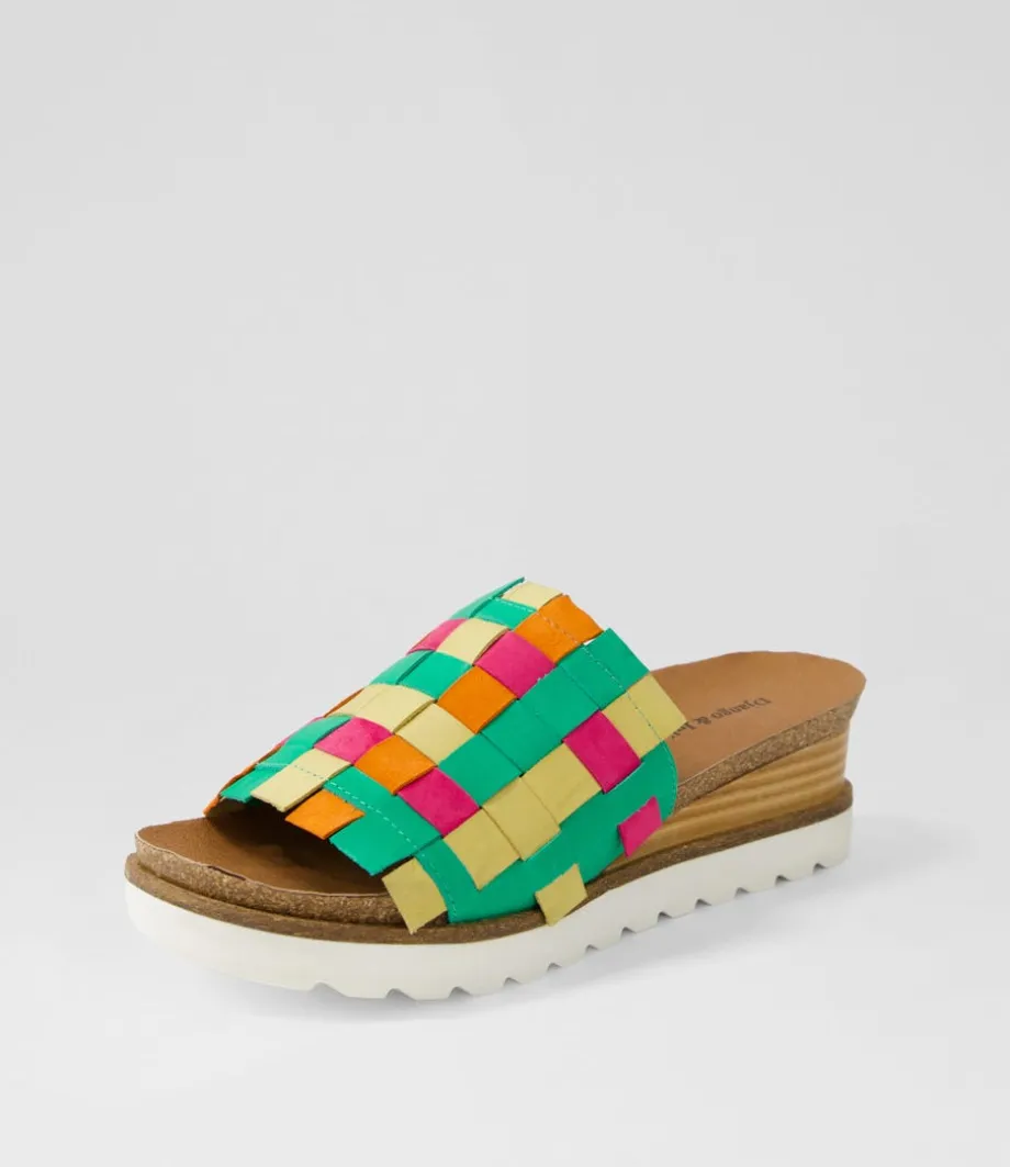 Berton Spearmint Multi Mules