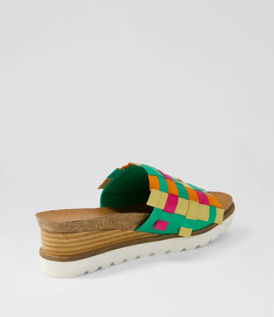 Berton Spearmint Multi Mules