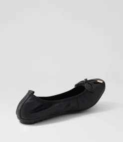 Beyond Black Leather Ballet Flats