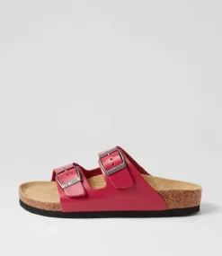 Bianca 01 Pink Leather Sandals