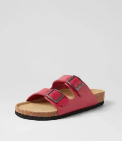 Bianca 01 Pink Leather Sandals