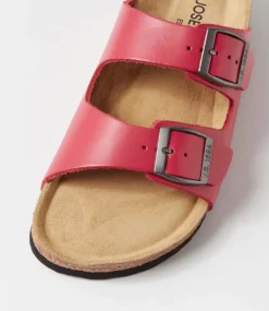 Bianca 01 Pink Leather Sandals