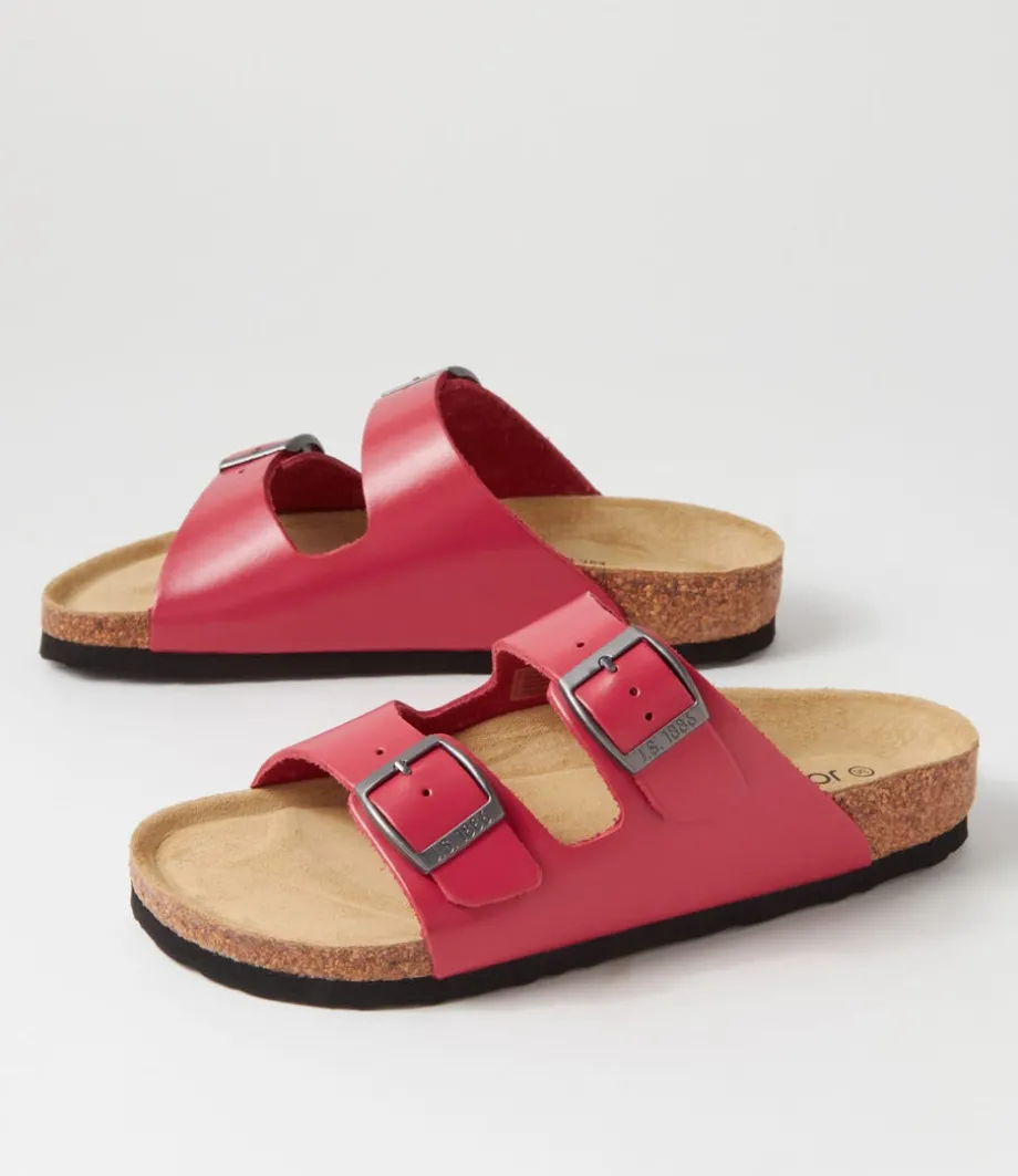 Bianca 01 Pink Leather Sandals