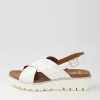 Bilbao 02 White Leather Sandals