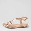 Bowey Champagne Leather Sandals