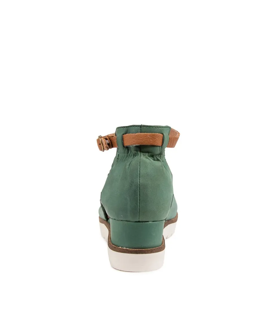 Brayan Ocean Dark Tan Leather Sandals