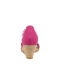 Briage Dj Fuchsia&White Fuchsia Elastic Leather