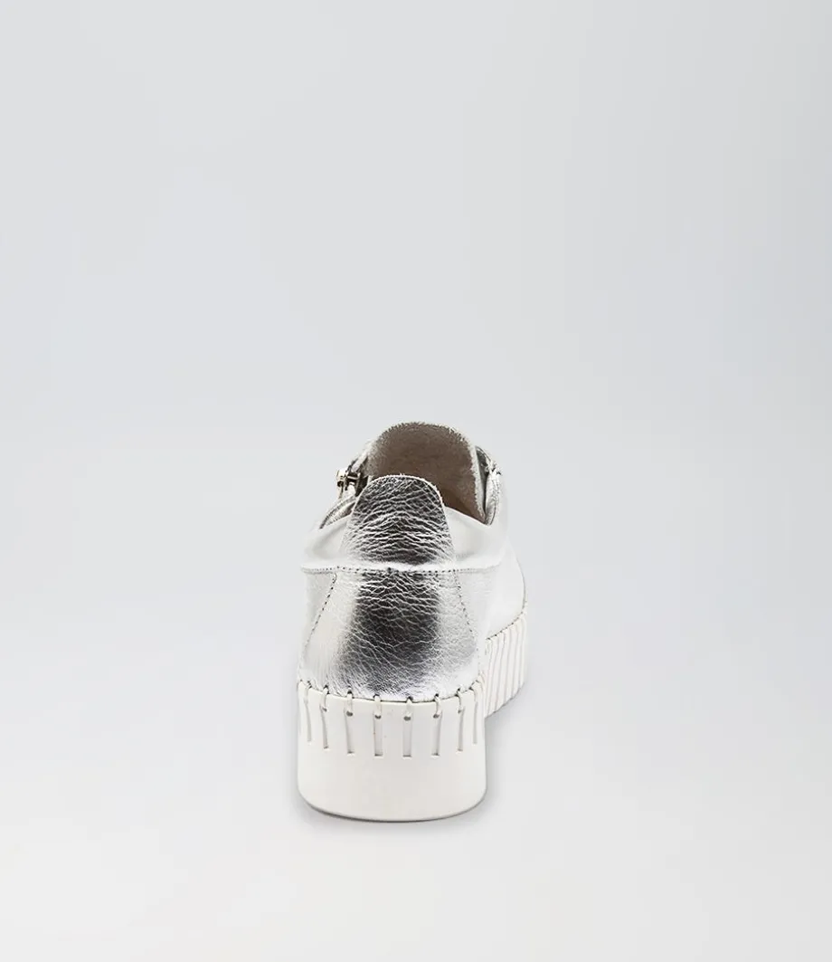Bump Dj Silver Leather