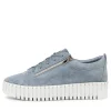 Bump Steel Suede Sneakers White Sole