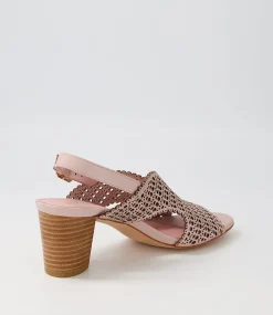 Cailely Mushroom Leather Sandals
