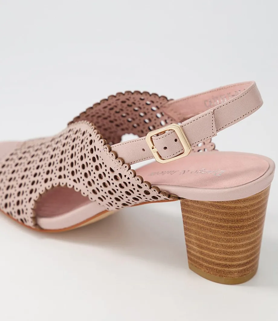 Cailely Mushroom Leather Sandals