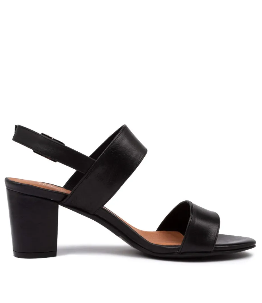 Calons Black Leather