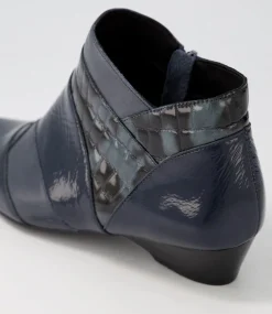 Canton Xw Navy Mix Ankle Boots