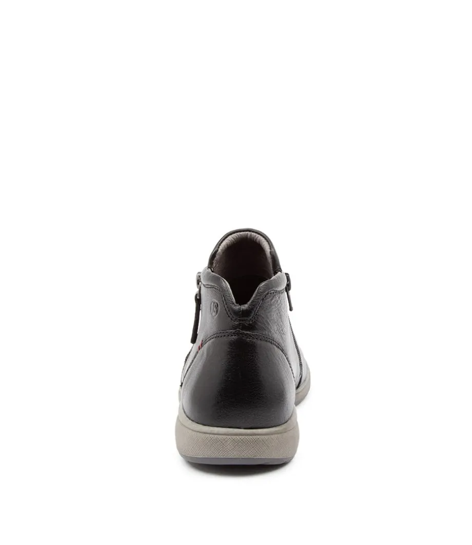 Caren 09 Black Leather