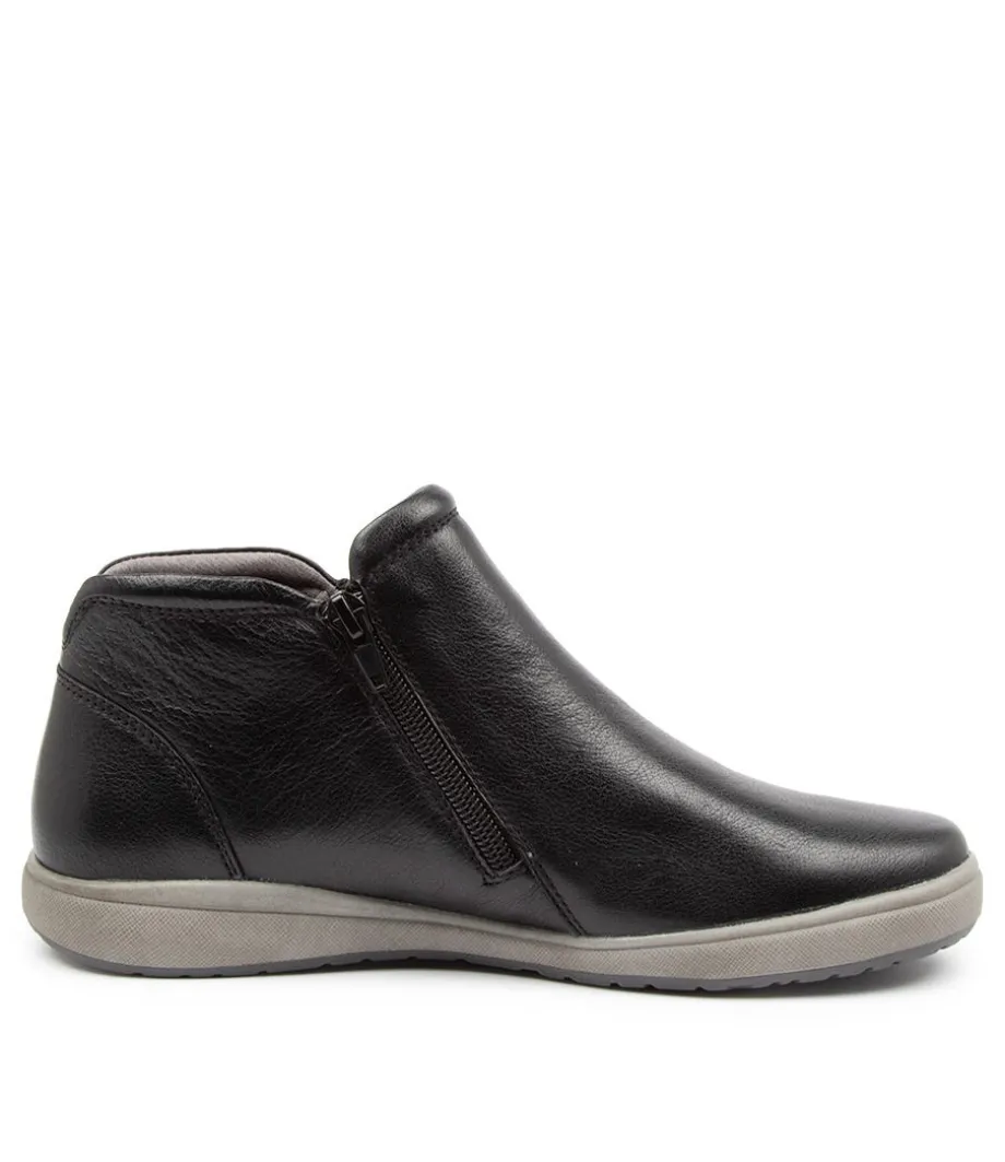 Caren 09 Black Leather