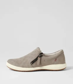 Caren 22 Grau Leather Sneakers