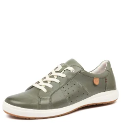Caren 01 Mint Leather