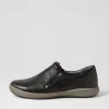 Caren 31 Schwartz Leather Sneakers