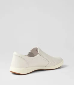 Caren 22 Weiss Leather Sneakers