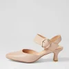 Caris Cafe Leather Heels