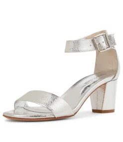 Cassier Silver Lizard Sandals