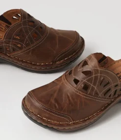 Catalonia 41 Brandy Leather Sandals