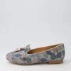 Charter Xf Blue Leaf Gold Multi Flat Shoes