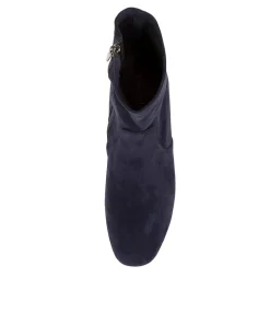 Checkie Dj Navy Stretch Microsuede