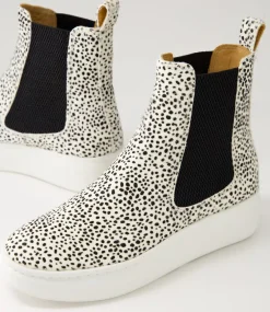 Chelsea City Snow Leopard Pony Chelsea Boots