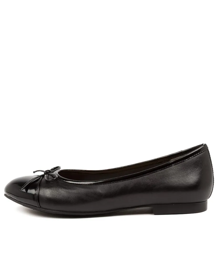 Chelsea Xf Black Patent Leather Ballet Flats