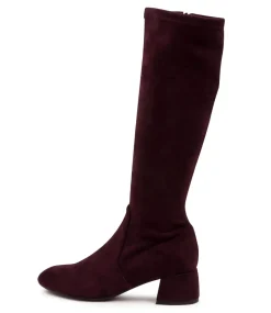 Chevy Dj Mulberry Stretch Microsuede