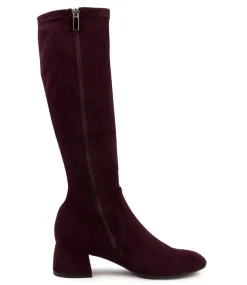 Chevy Dj Mulberry Stretch Microsuede
