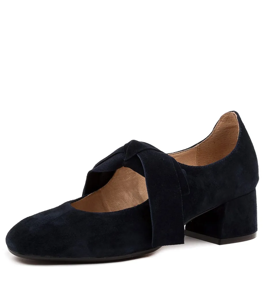 Chiara Dj Navy Suede