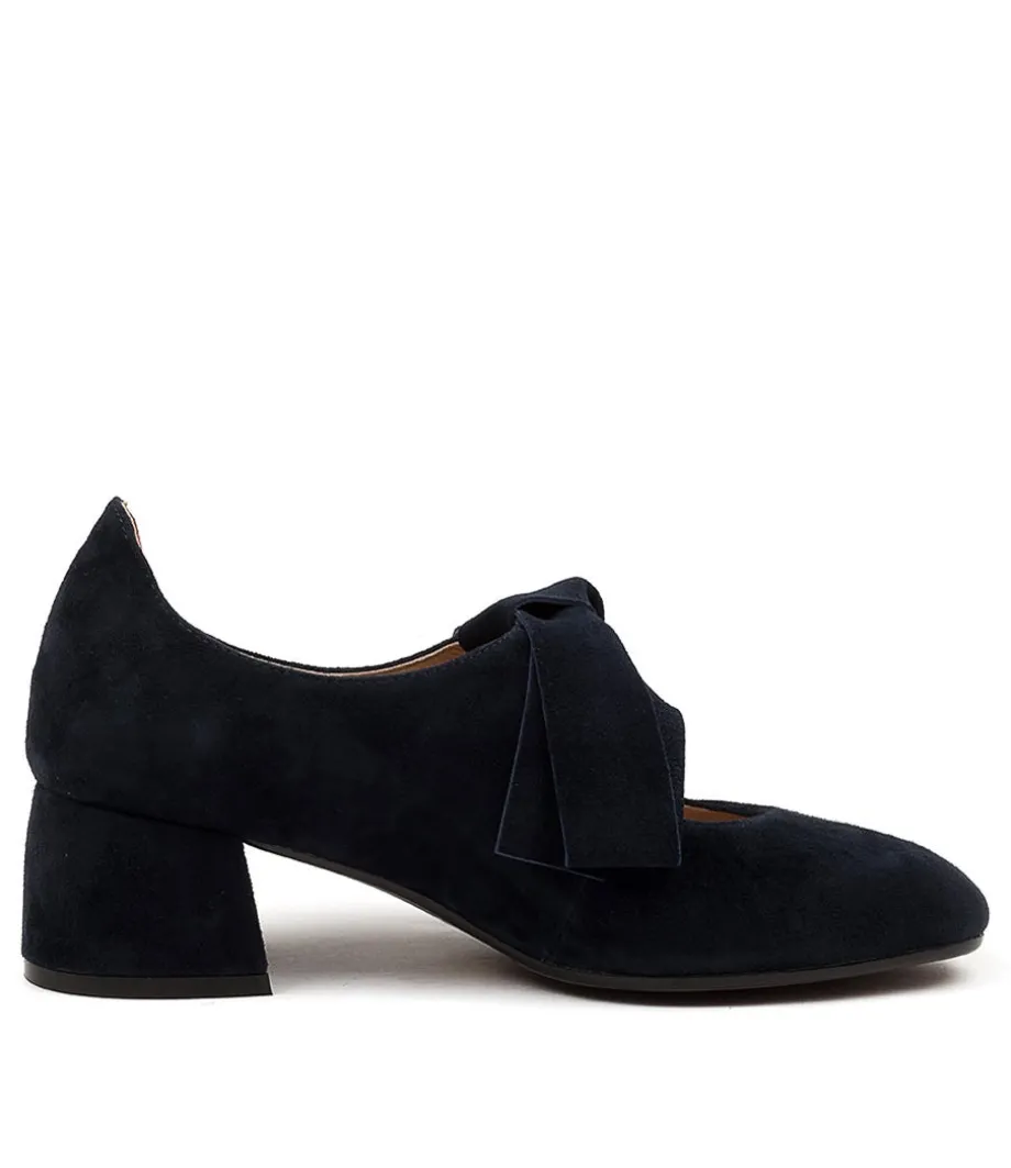 Chiara Dj Navy Suede