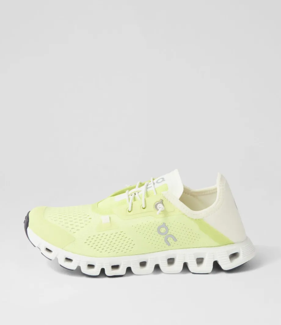 Cloud 5 Coast W Hay Ivory Knit Sneakers