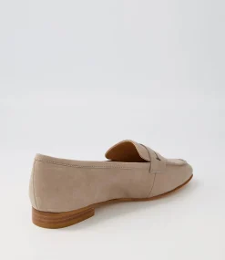 Coco Stone Leather Loafers