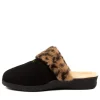 Comfy W Leopard Slippers