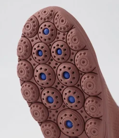 D Spherica A Old Rose Knit Sneakers