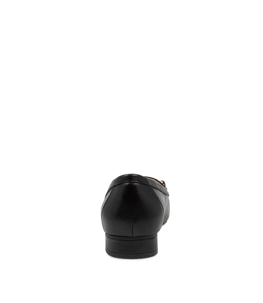 Dae Black Leather Ballet Flats