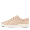 Danni Xf Pale Pink Leather Sneakers