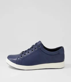 Delilah Xf Navy Leather Sneakers
