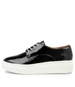 Derby City I Black Patent Leather Sneakers