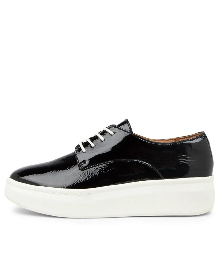Derby City I Black Patent Leather Sneakers