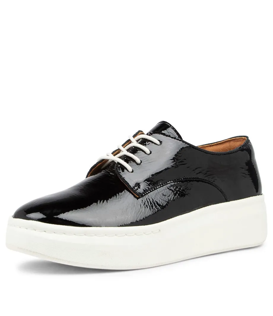 Derby City I Black Patent Leather Sneakers