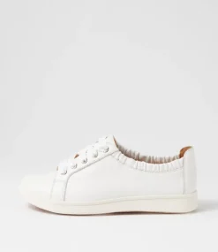 Doha Xf White Leather Sneakers