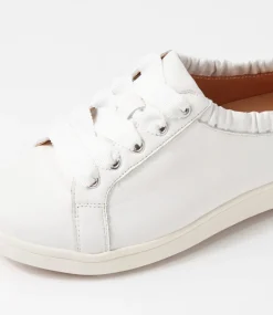 Doha Xf White Leather Sneakers