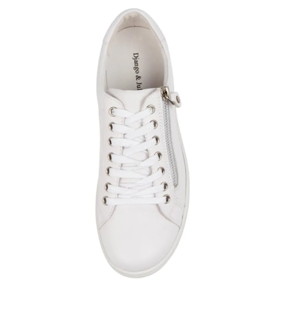 Donat Dj White Leather