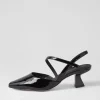 Dovie Black Patent Leather Heels