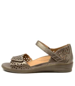 Dusty W Greige Leather