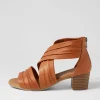 Enko Tan Leather Sandals